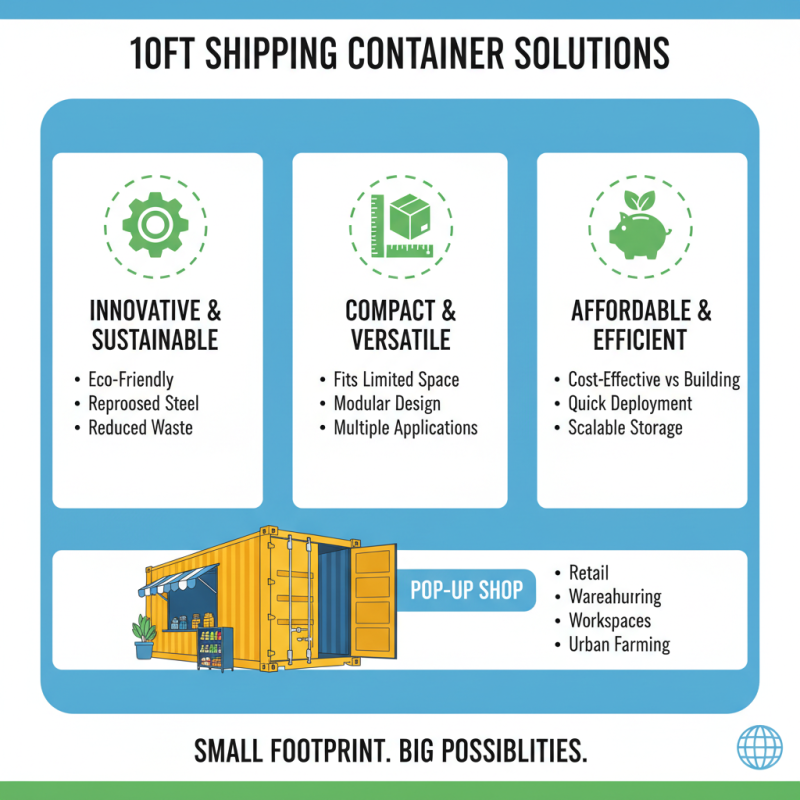 2026 Top Uses for 10ft Shipping Containers in Modern Projects?