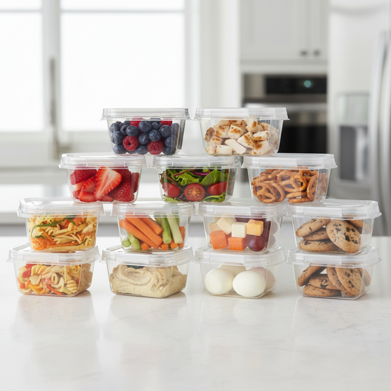 Top 10 Benefits of Using Small Clamshell Containers for Food Storage?
