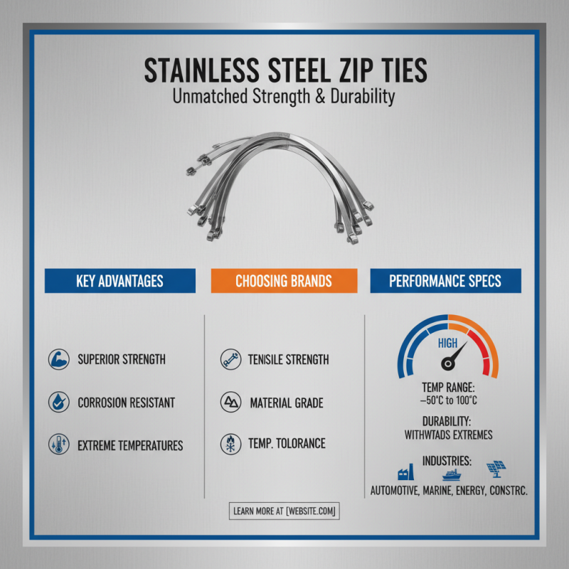2026 Best Stainless Steel Zip Ties for Ultimate Strength and Durability?