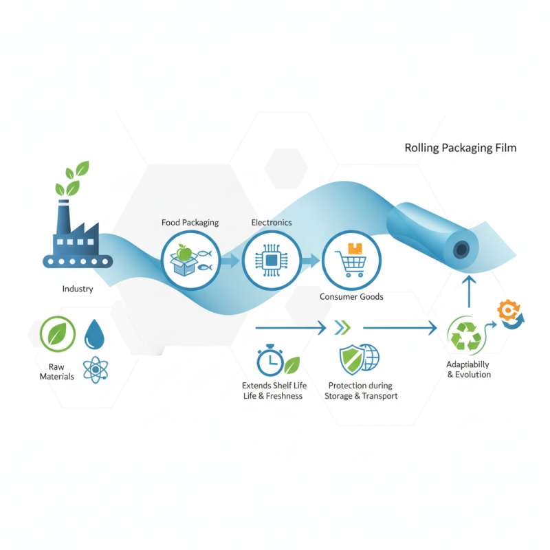What is Rolling Packaging Film and its Applications in Industry?