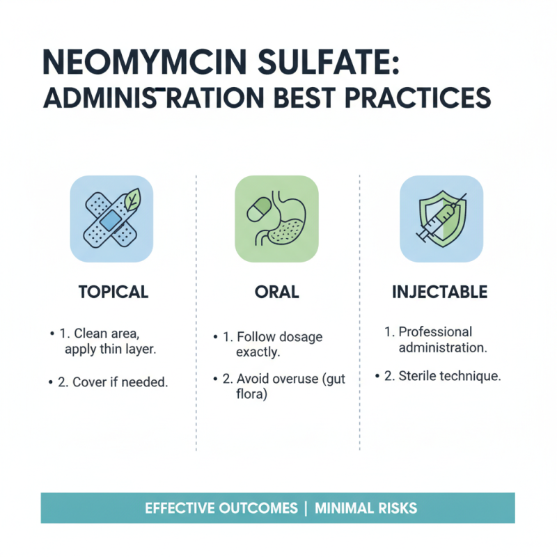How to Use Neomycin Sulfate Safely and Effectively?