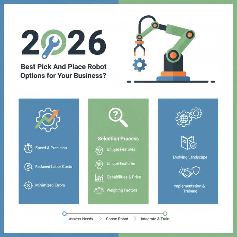 2026 Best Pick And Place Robot Options for Your Business?