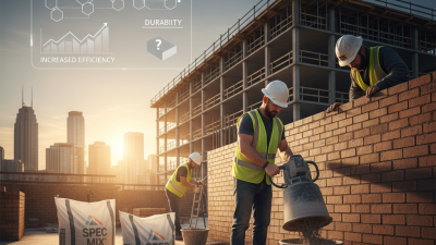 2026 Top Trends in Spec Mix Mortar for Construction Industry Insights?