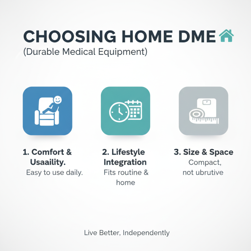Top 5 DME Medical Equipment for Home Health Care Needs?