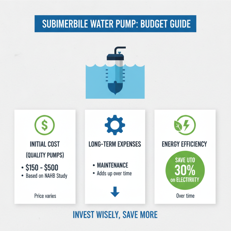 How to Choose the Right Submersible Water Pump for Your Needs?