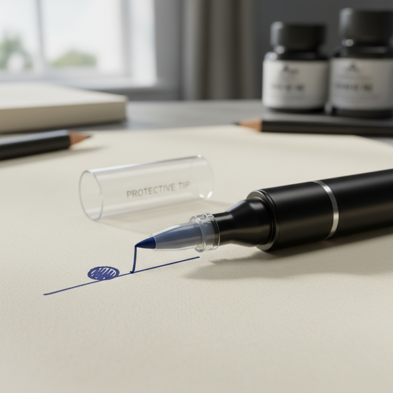 Что такое маркер с защитным наконечником и для чего он нужен?