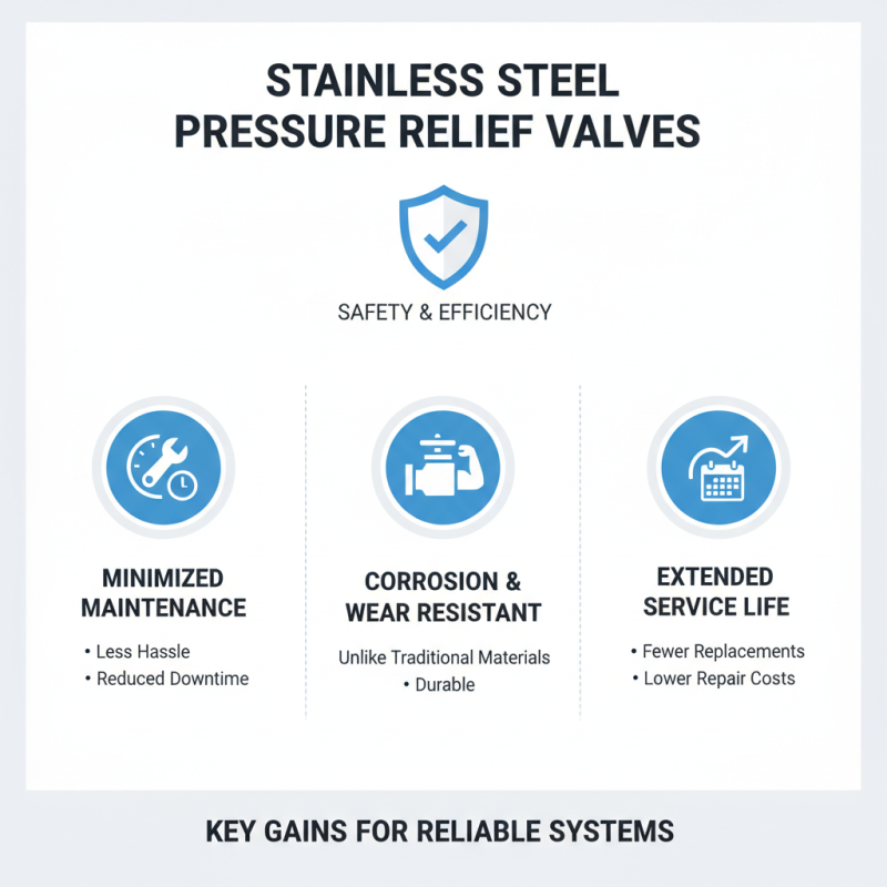 Top Benefits of Using Stainless Steel Pressure Relief Valves for Safety and Efficiency