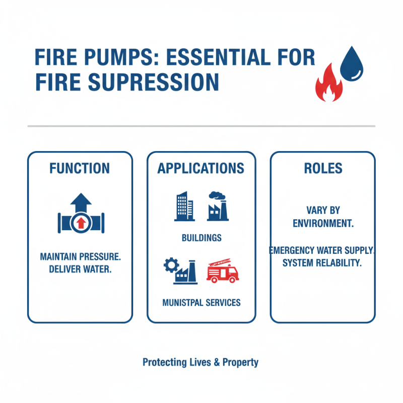 What Are the Different Types of Fire Pumps and Their Functions?