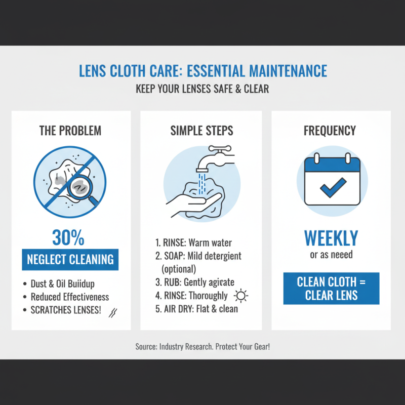 How to Properly Clean Your Lens Cleaning Cloth for Best Results?