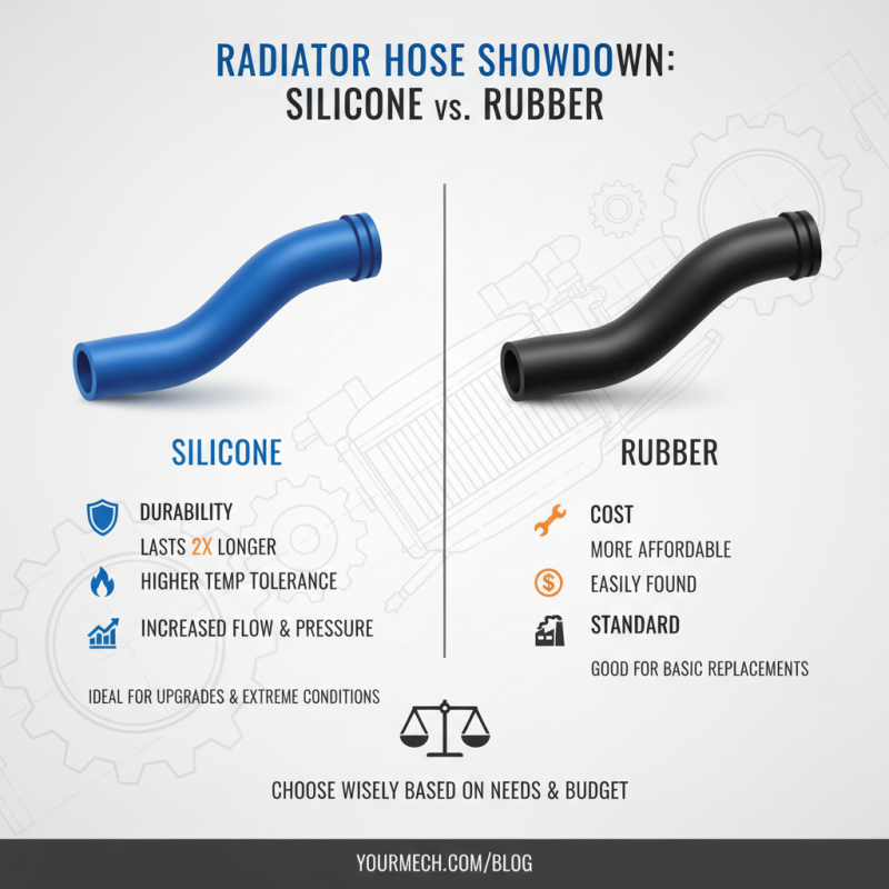 How to Choose the Best Silicone Radiator Hose Kit?