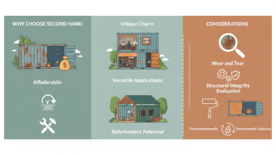 Why Choose Second Hand Shipping Containers for Your Next Project?
