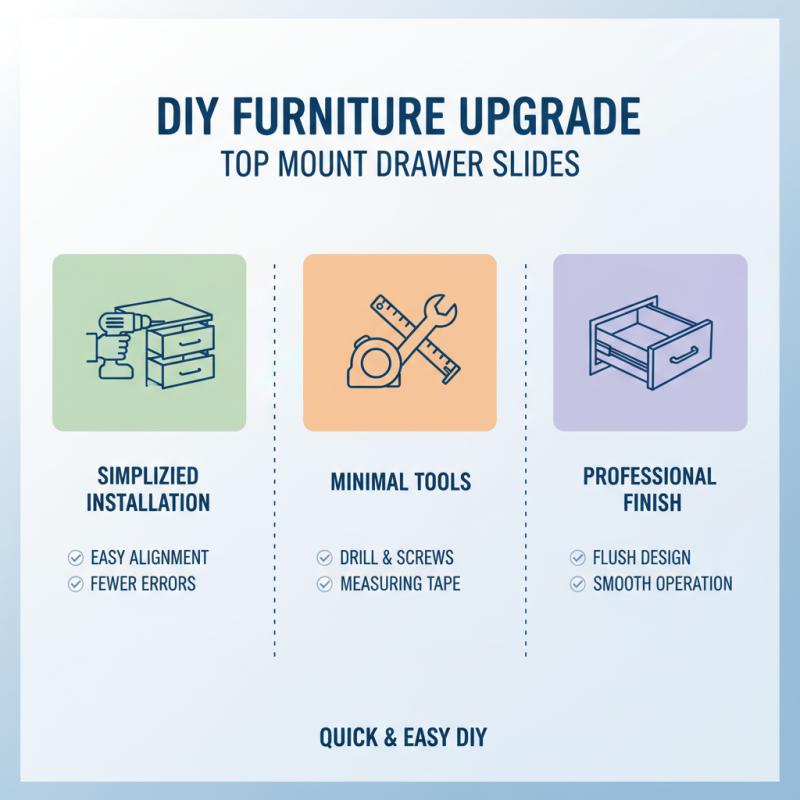 Top 10 Benefits of Using Top Mount Drawer Slides for Your Furniture?