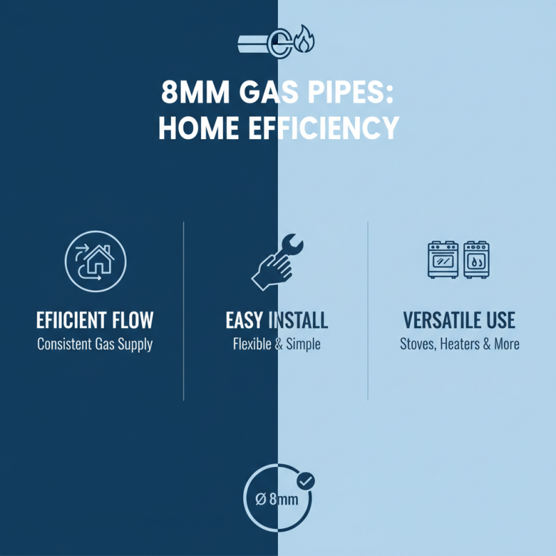 Why Choose 8mm Gas Pipe for Your Home and Safety Needs?
