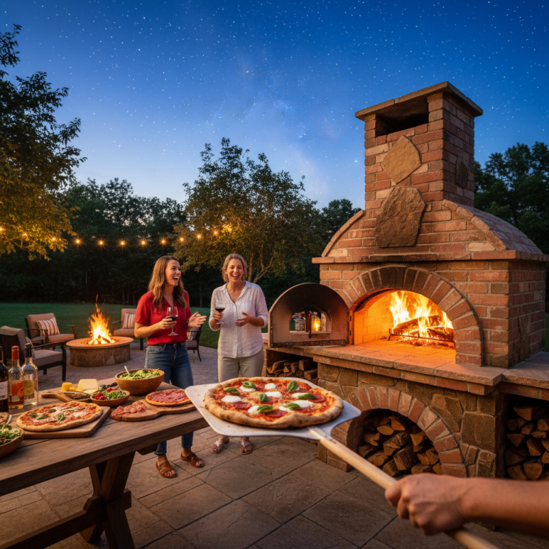 How to Build an Outdoor Pizza Fireplace for Perfect Homemade Pizzas?