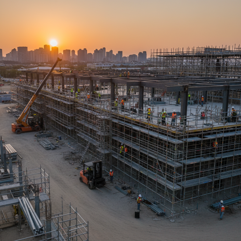 Why Is Steel Scaffolding for Sale Essential for Construction?