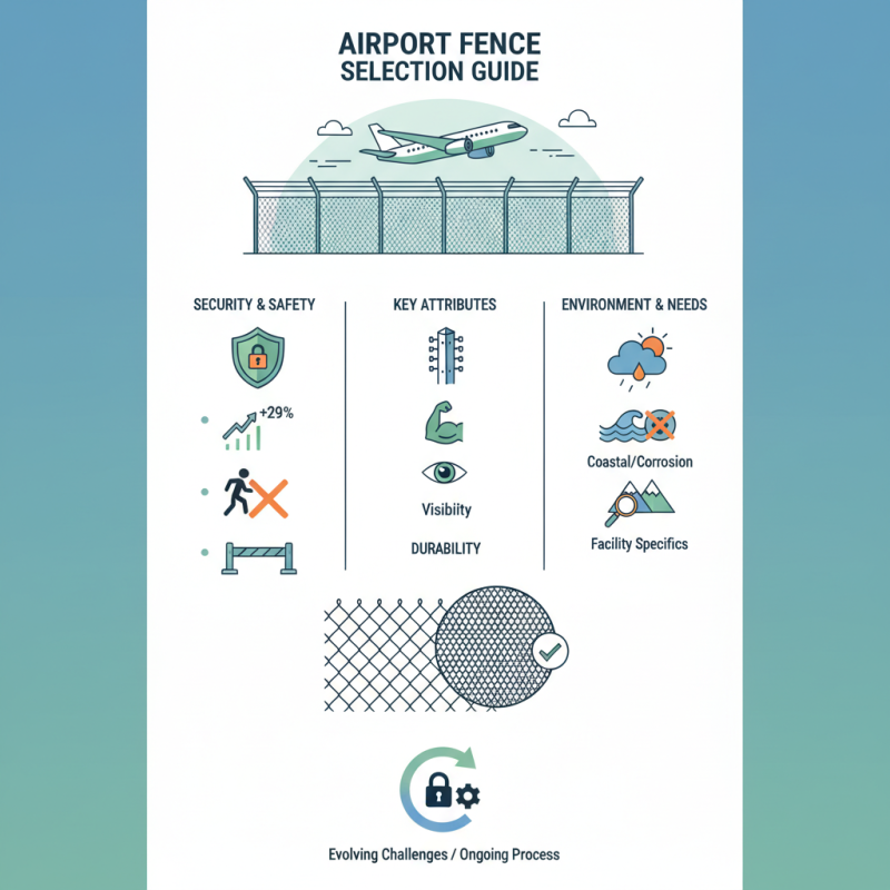 How to Choose the Right Airport Fence for Your Needs?