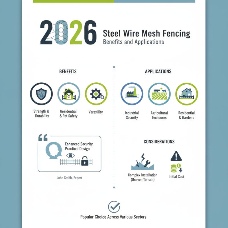 2026 Top Steel Wire Mesh Fencing Benefits and Applications?