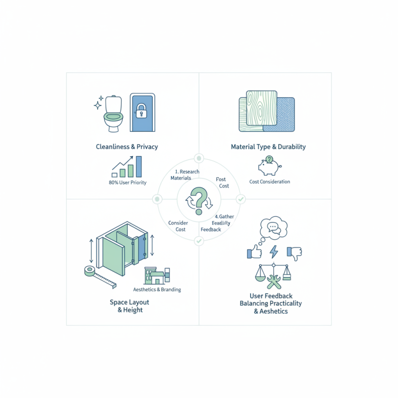How to Choose the Best Restroom Stall Walls for Your Needs?