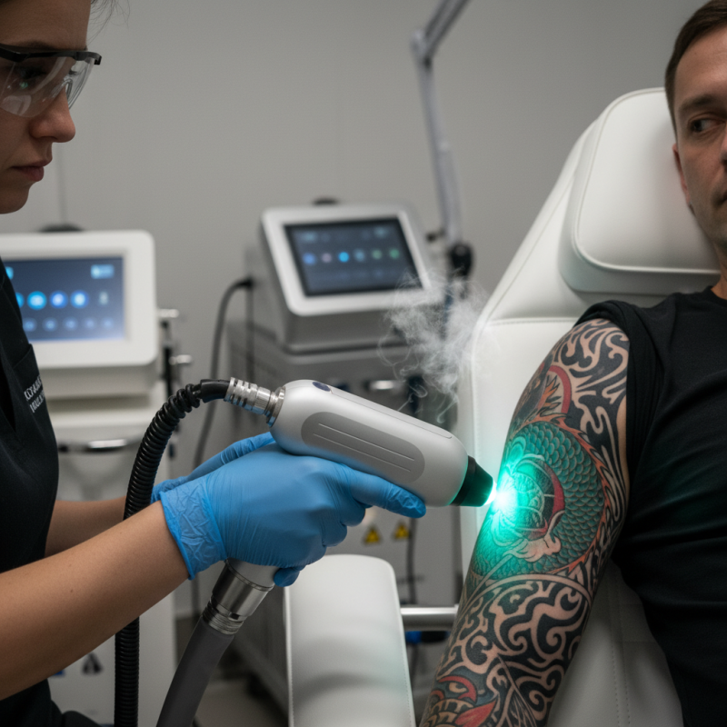What is laser tattoo removal and how does it work?