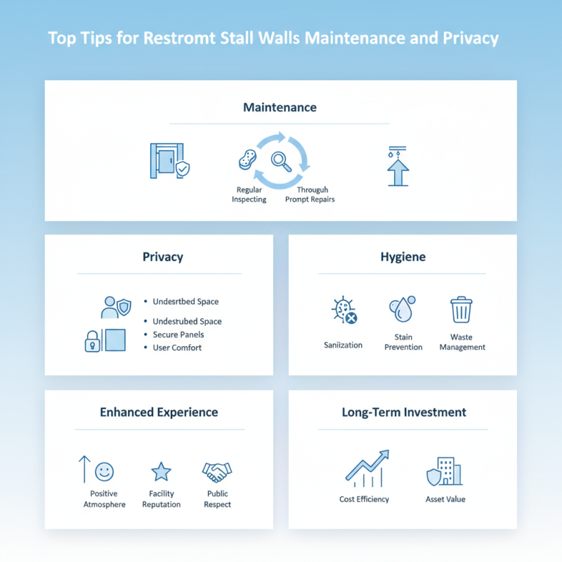 Top Tips for Restroom Stall Walls Maintenance and Privacy
