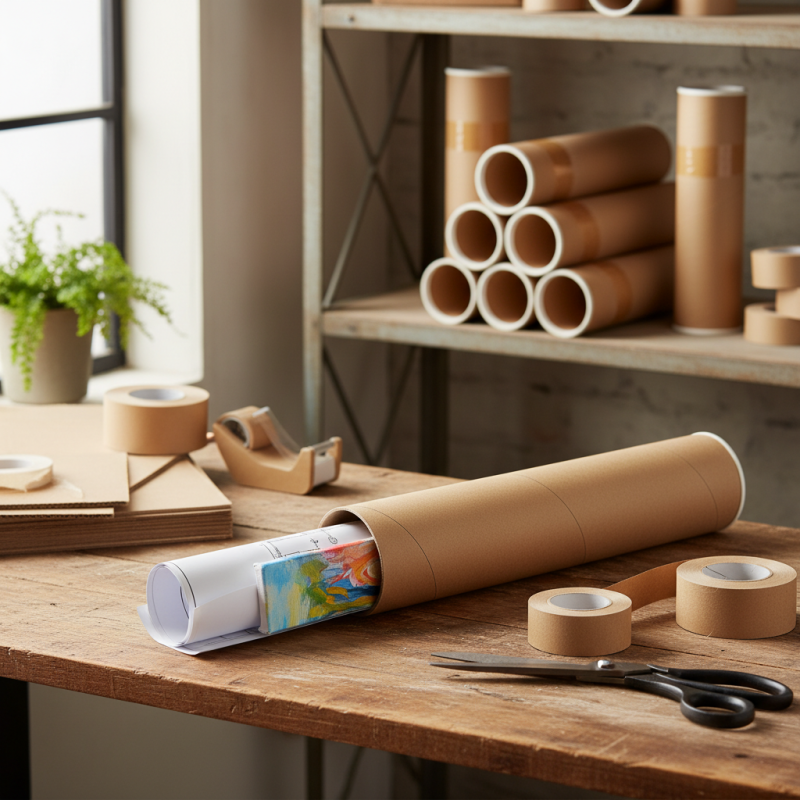 How to Use Cardboard Postal Tubes for Safe Shipping and Storage?