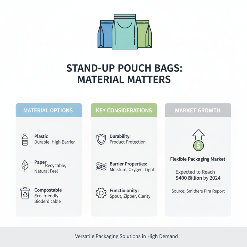 How to Choose the Best Stand Up Pouch Bags for Your Needs?