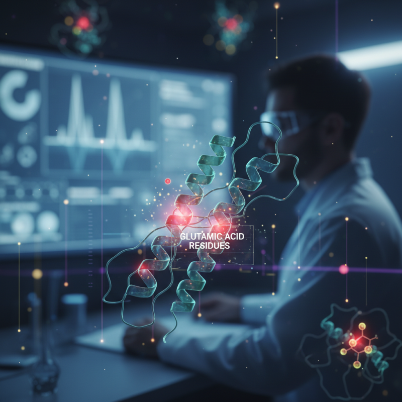 How to Identify Glutamic Acid Residue in Proteins?