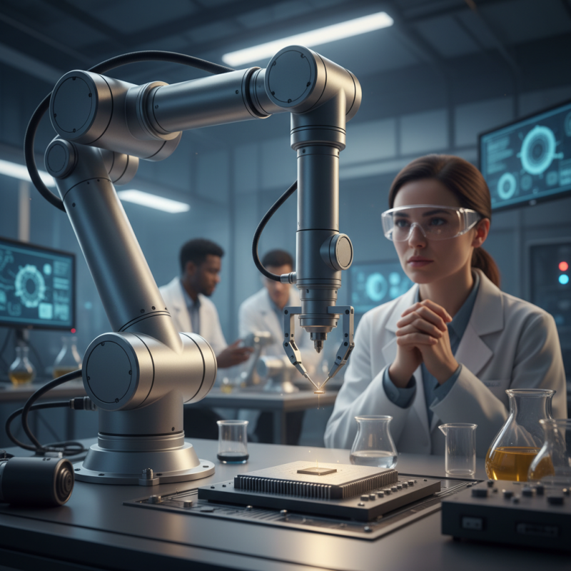 What is a small robotic arm and how does it work?