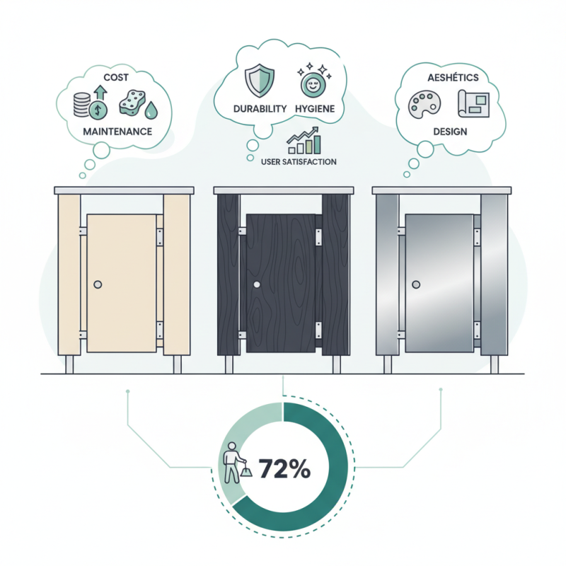How to Choose the Best Restroom Stall Walls for Your Needs?
