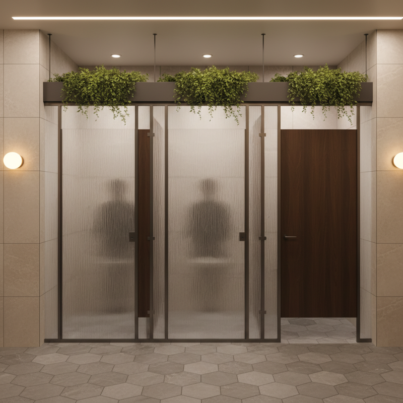 Best Restroom Stall Walls Ideas for Privacy and Design?