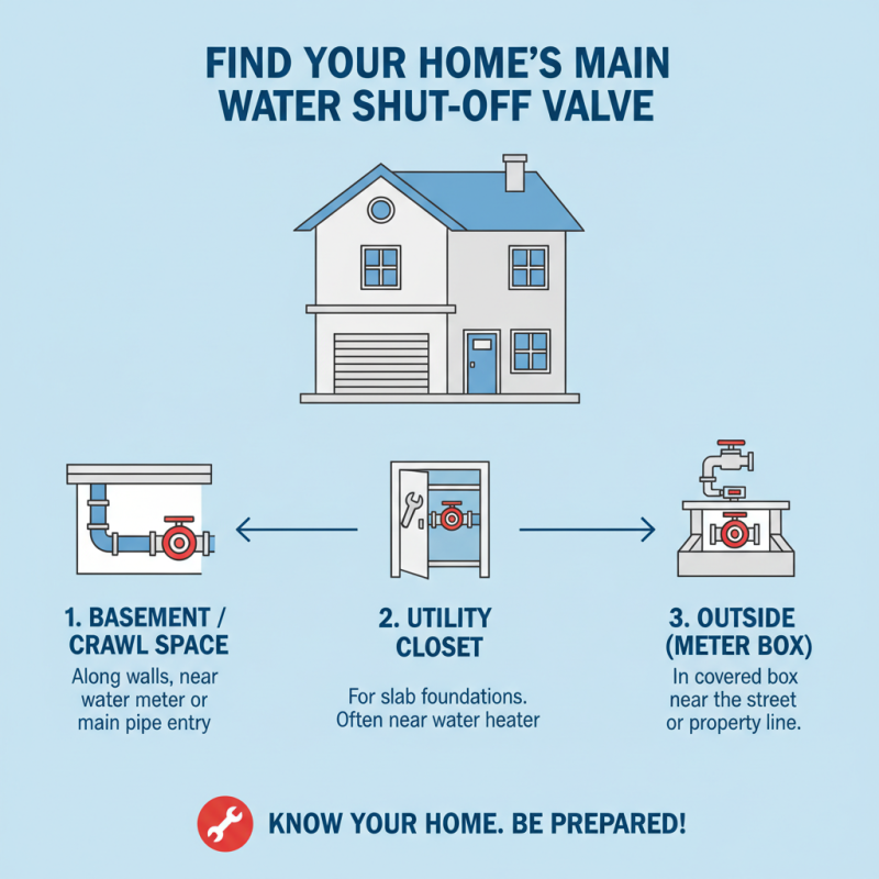 How to Locate and Use a Water Turn Off Valve?