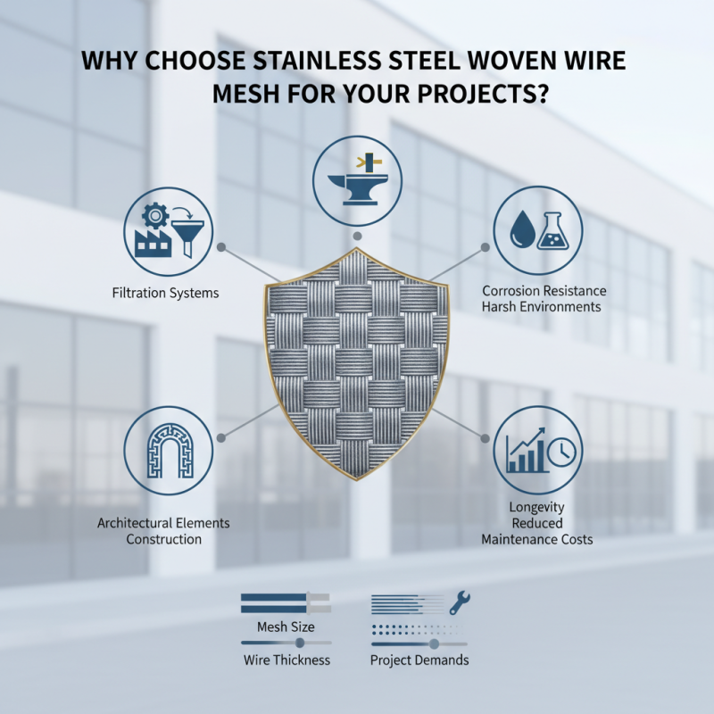 Why Choose Stainless Steel Woven Wire Mesh for Your Projects?