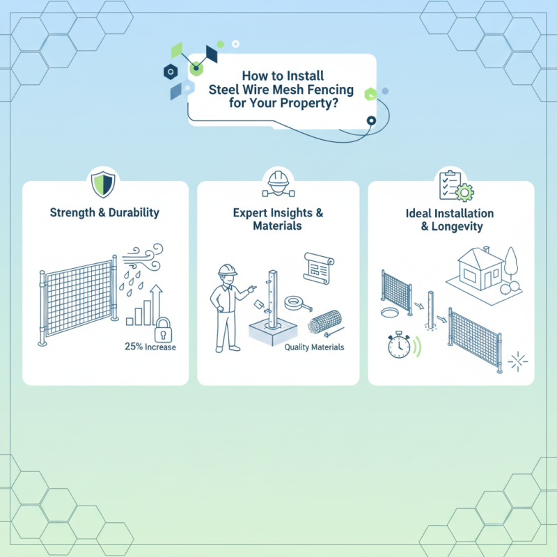 How to Install Steel Wire Mesh Fencing for Your Property?