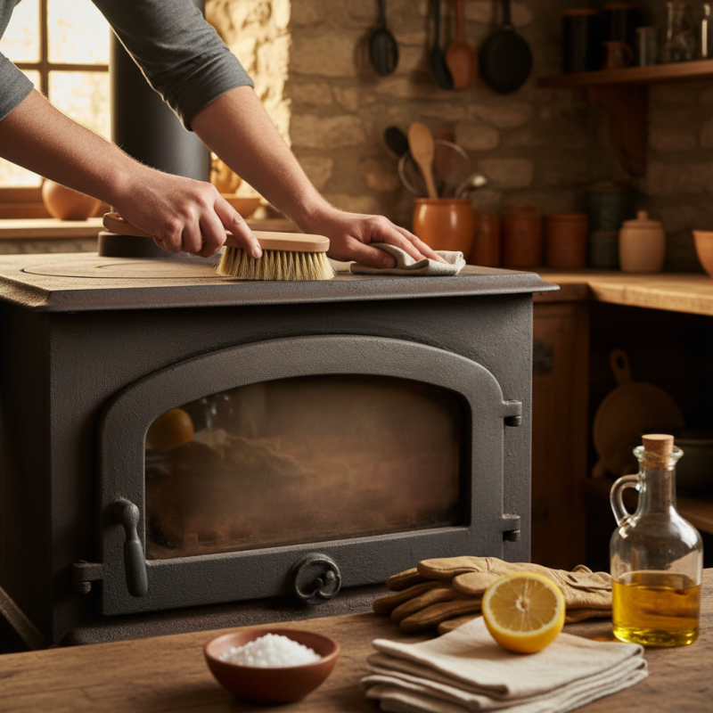 How to Clean and Maintain Your Cast Iron Stove?