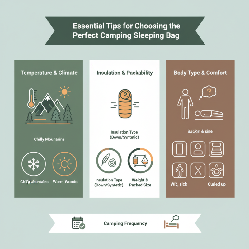Essential Tips for Choosing the Perfect Camping Sleeping Bag?