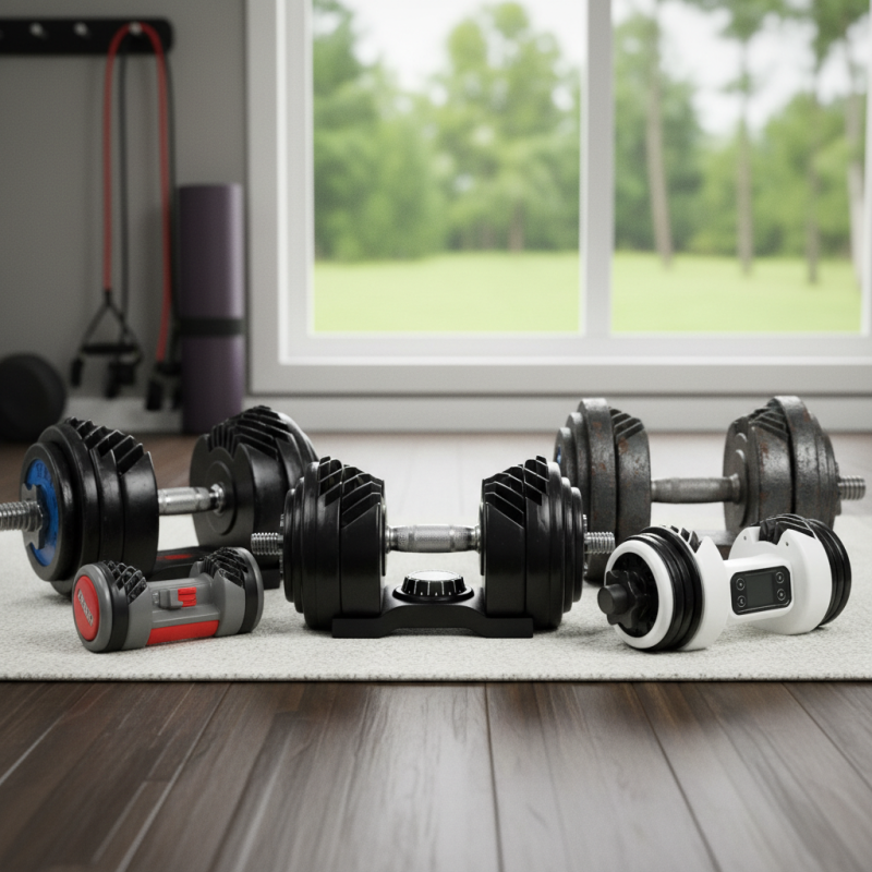 The 5 Best Dumbbells With Changing Weights for Home Workouts?