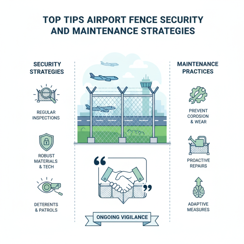 Top Tips for Airport Fence Security and Maintenance Strategies?