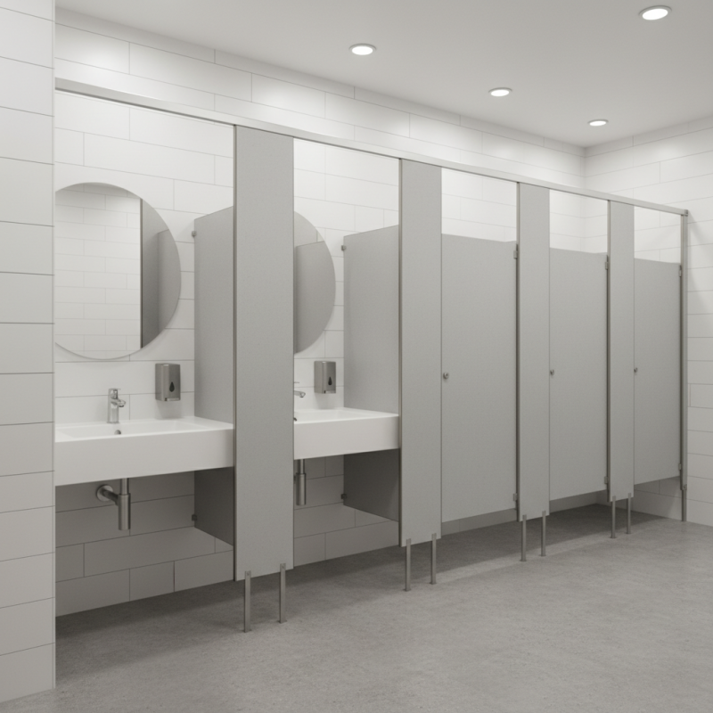 What Are the Best Materials for Restroom Stall Walls?