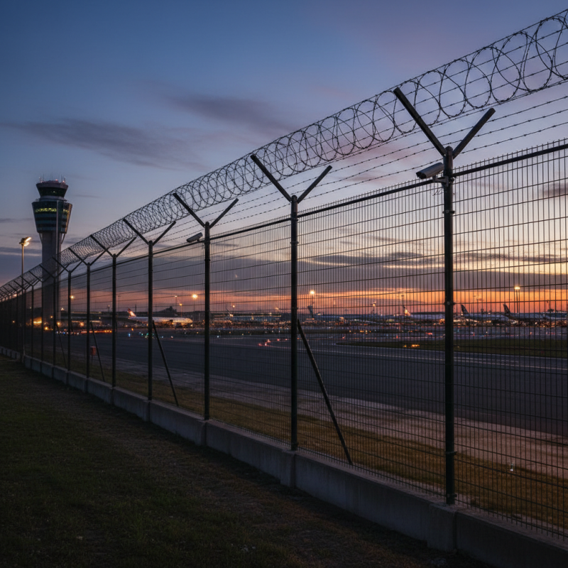 How to Choose the Best Airport Fence for Security?