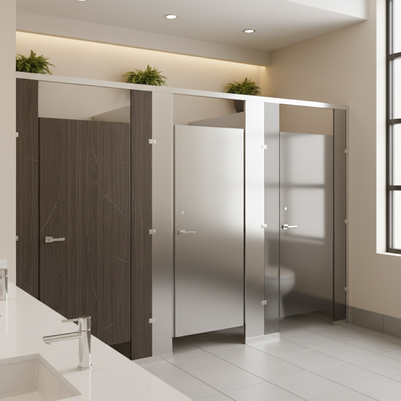 How to Choose the Best Restroom Stall Walls for Your Facility?