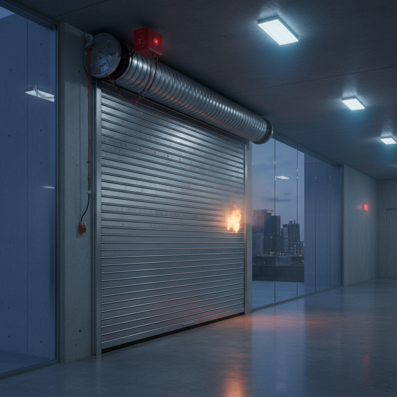 What is a Roll Down Fire Door and How Does It Work?