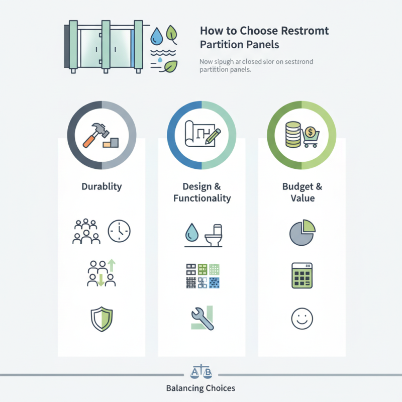 How to Choose the Best Restroom Partition Panels for Your Facility?