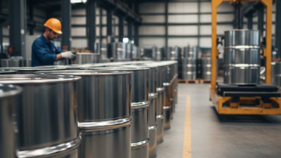 Top Benefits of Using Stainless Steel Drums for Industrial Applications?