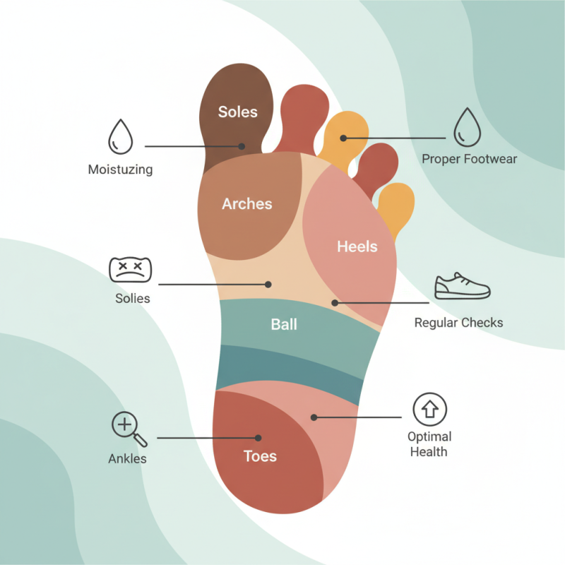 How to Care for Different Foot Parts for Optimal Health and Comfort?