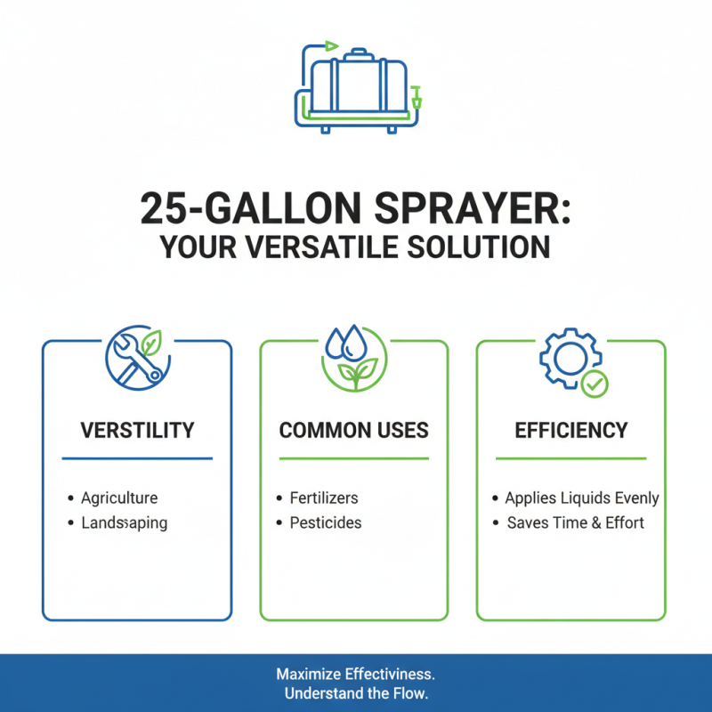 What is a 25 Gallon Sprayer and How Does It Work?