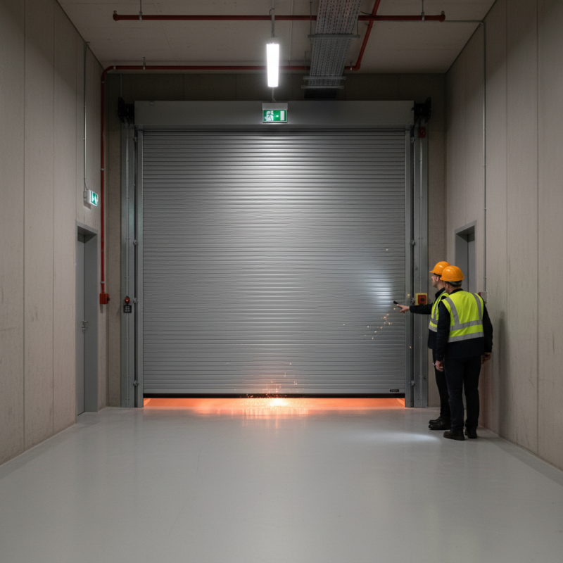 How to Properly Install Roll Down Fire Doors for Safety?