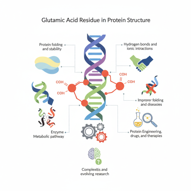 Why is Glutamic Acid Residue Important in Protein Structure?