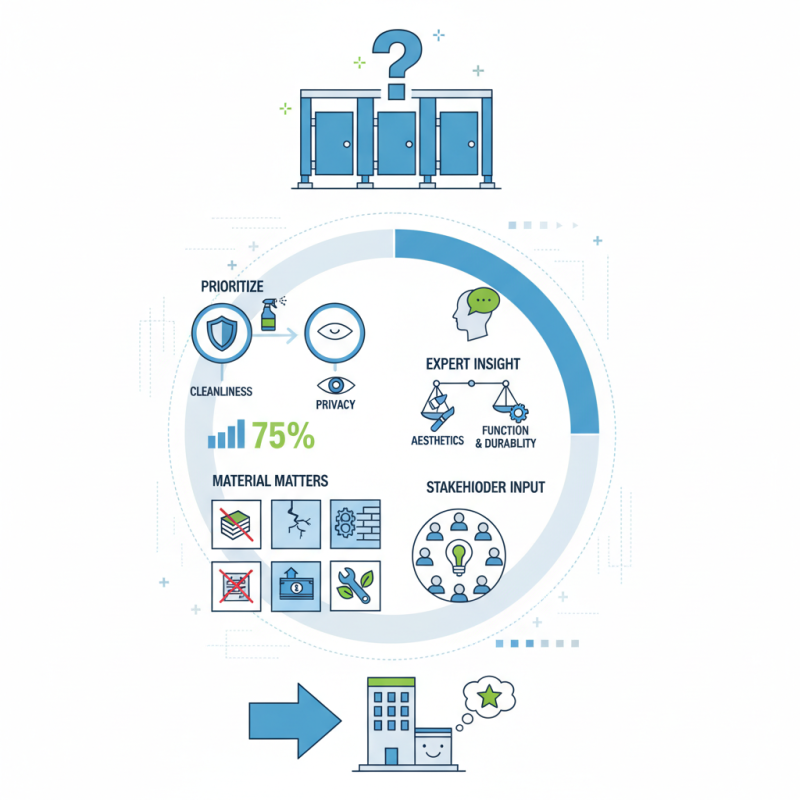 How to Choose the Best Restroom Stall Walls for Your Needs?