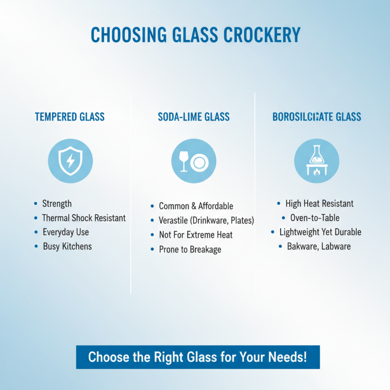 Essential Tips for Choosing the Best Glass Crockery?