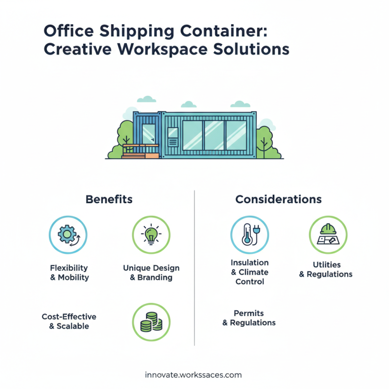 What is an Office Shipping Container and How Can It Be Used?